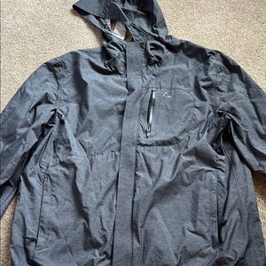 Paradox Men's Hooded Gray Raincoat